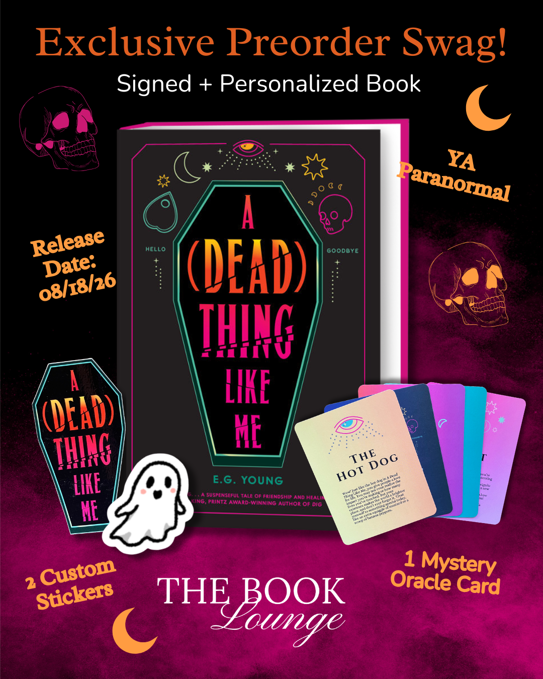 🖤A (DEAD) THING LIKE ME – HAND SIGNED PRE-SALE 🖤
