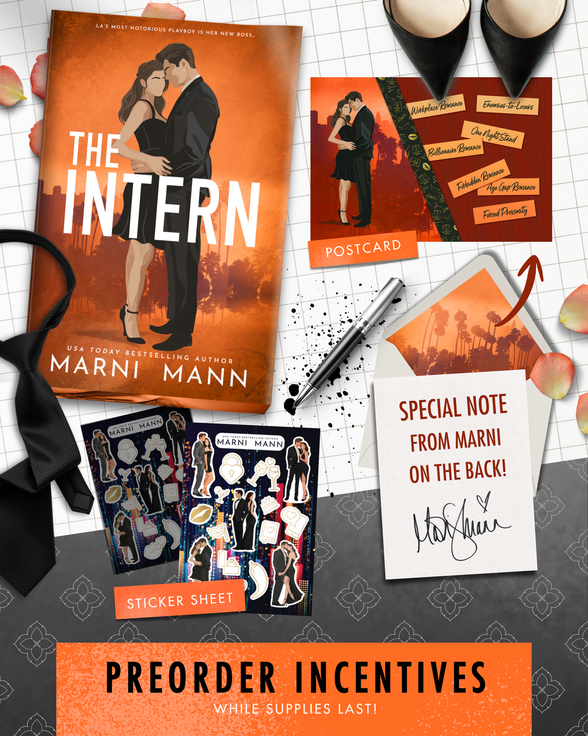 PRE-ORDER: The Intern by Marni Mann - Hand Signed paperback + swag!