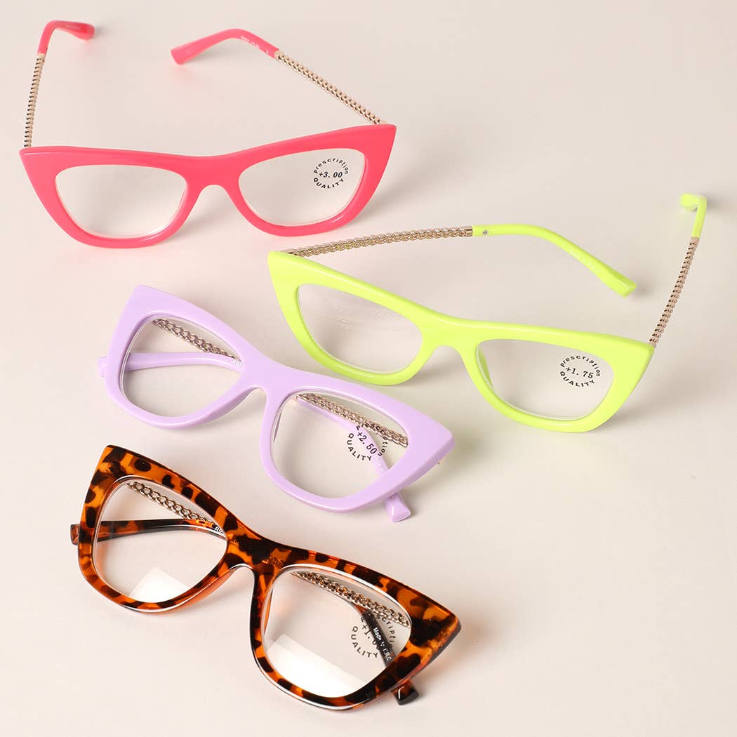 Solid Color Frame Reading Glasses