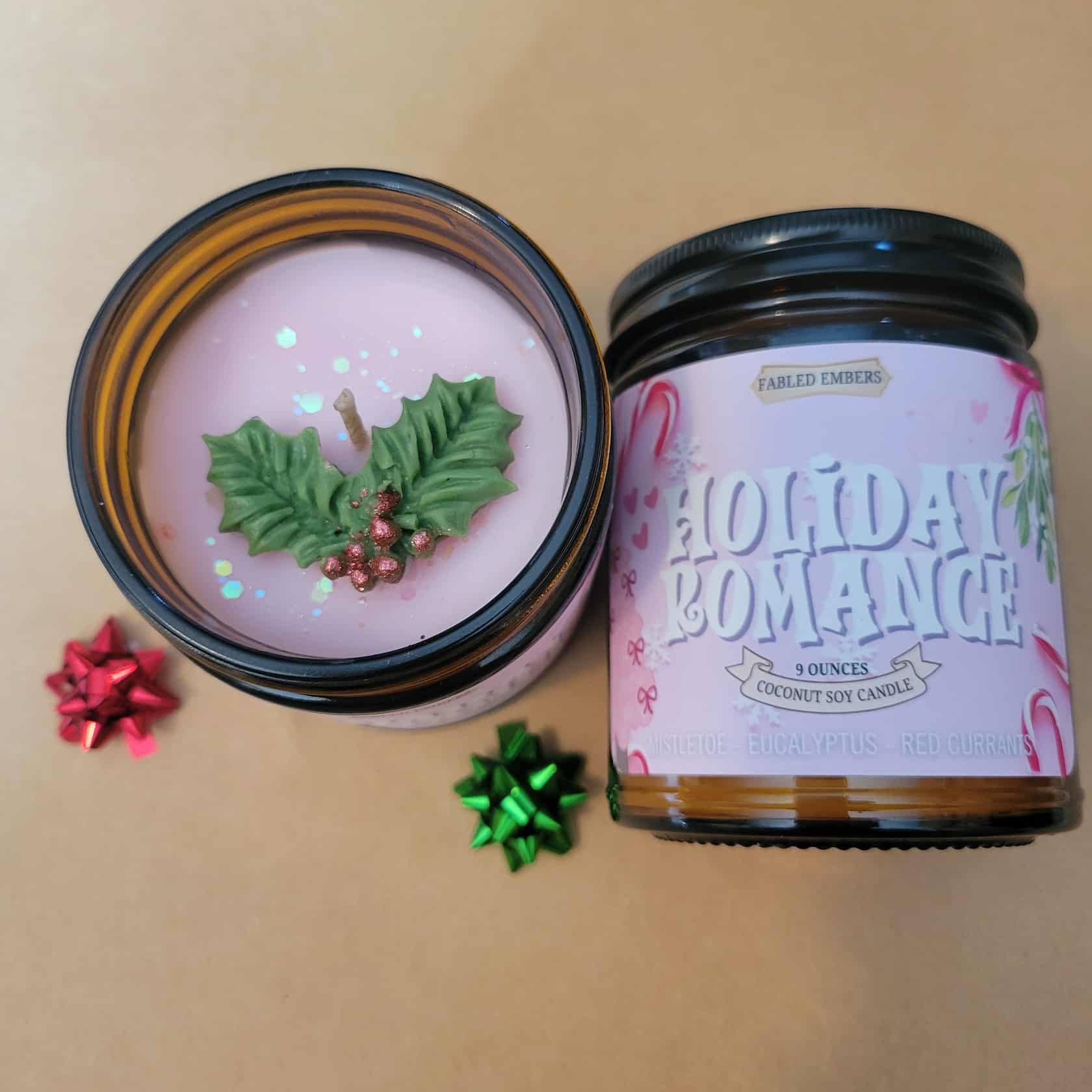WINTER - HOLIDAY ROMANCE | Mistletoe | Candle