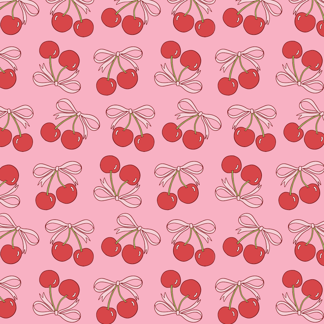 Cherries Wrapping Paper Roll