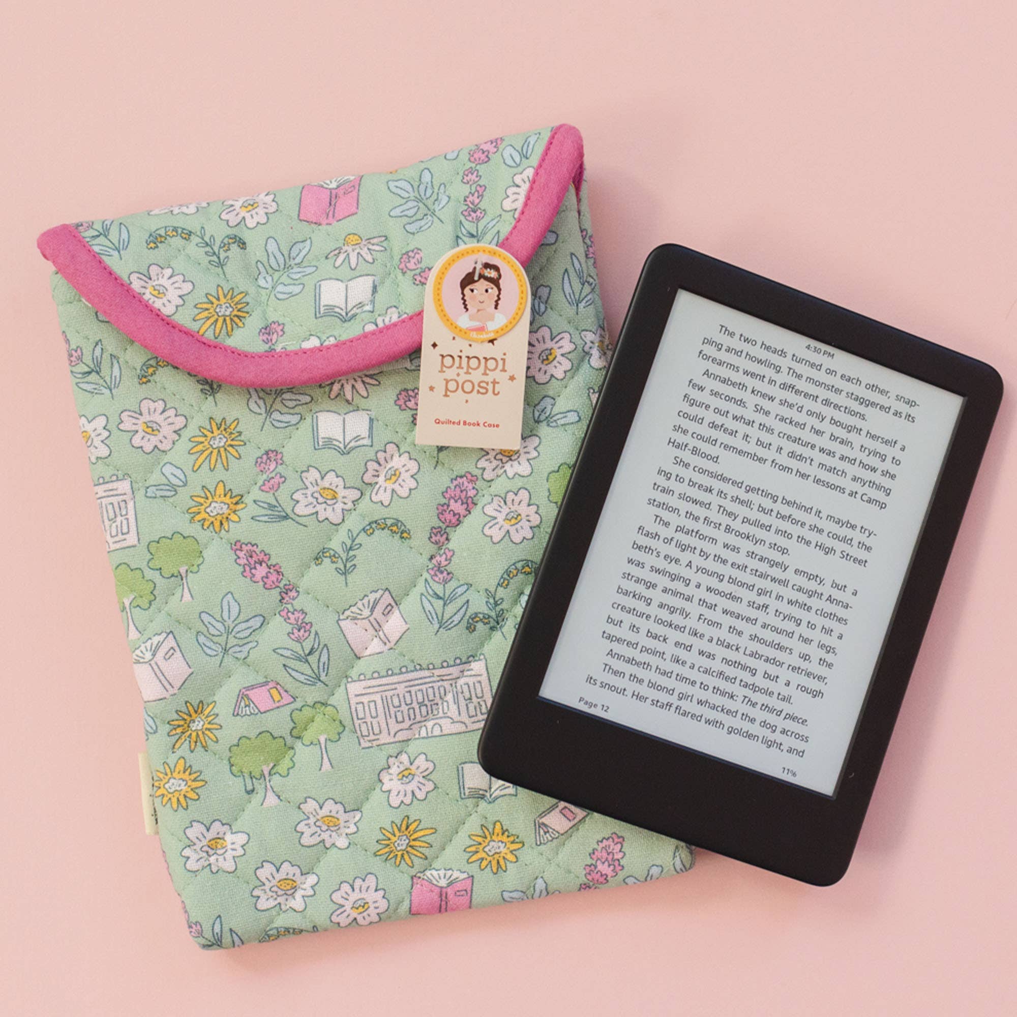 Pride and Prejudice Pemberley Quilted E-Reader Case
