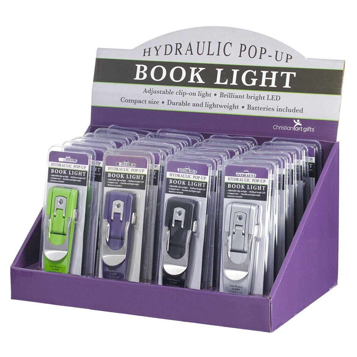 Hydraulic Pop-up Book Light Merchandiser
