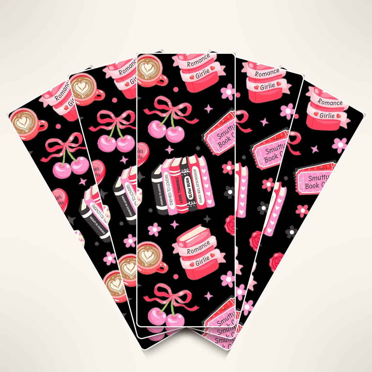 Smutty Book Club Romance Bookmark, Spicy Romance Reader Gift