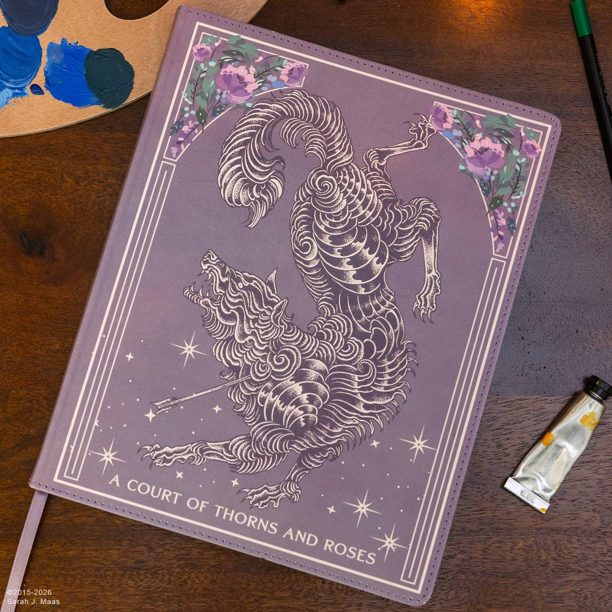Creative  Journal, A Court of Thorns and Roses