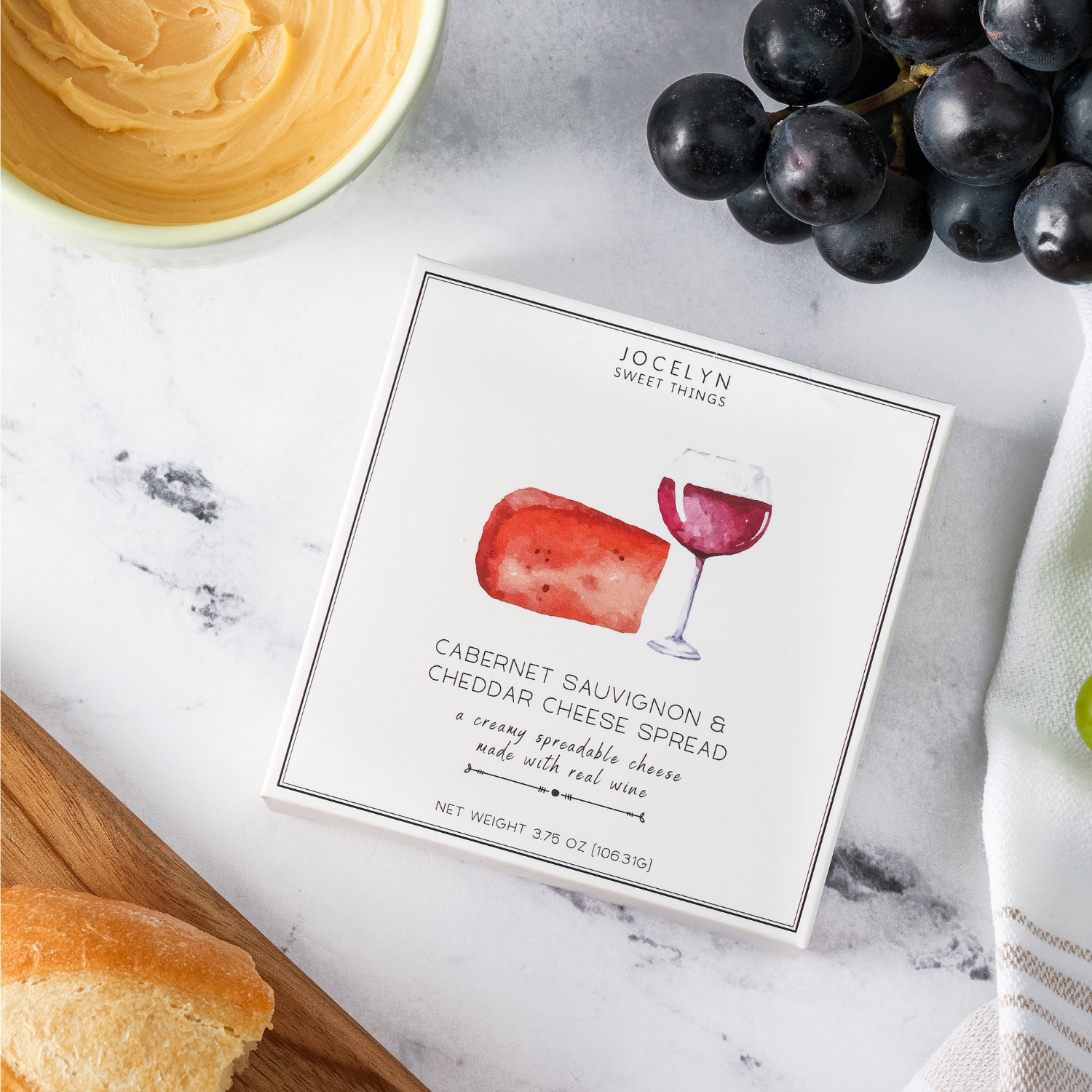 Cabernet Sauvignon Cheese Spread