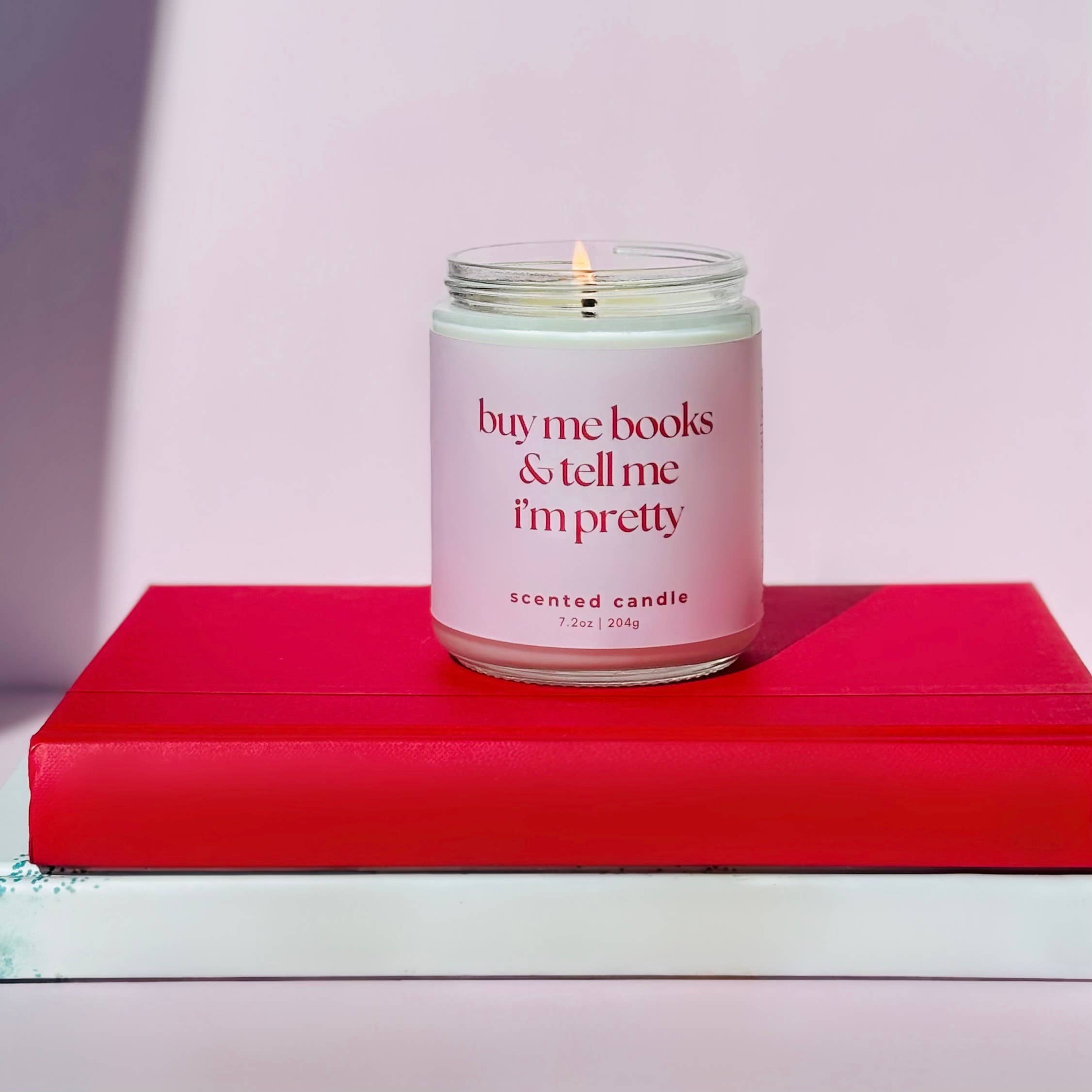 Buy Me Books & Tell Me I’m Pretty | Fall Bookish Candle