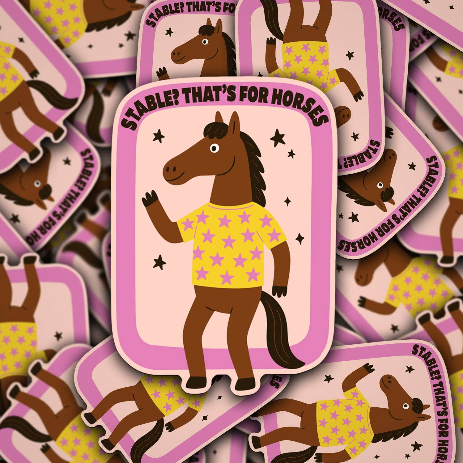 Vinyl Decal Stable? That's For Horses