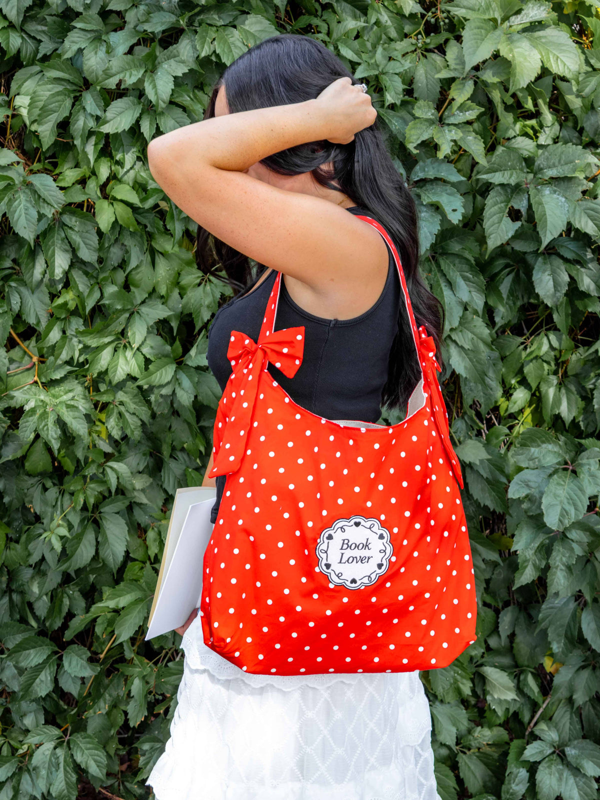 Book Lover Bow Tote