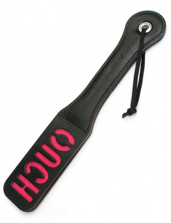 Paddle - "Ouch" Imprint PVC Impact Slapper