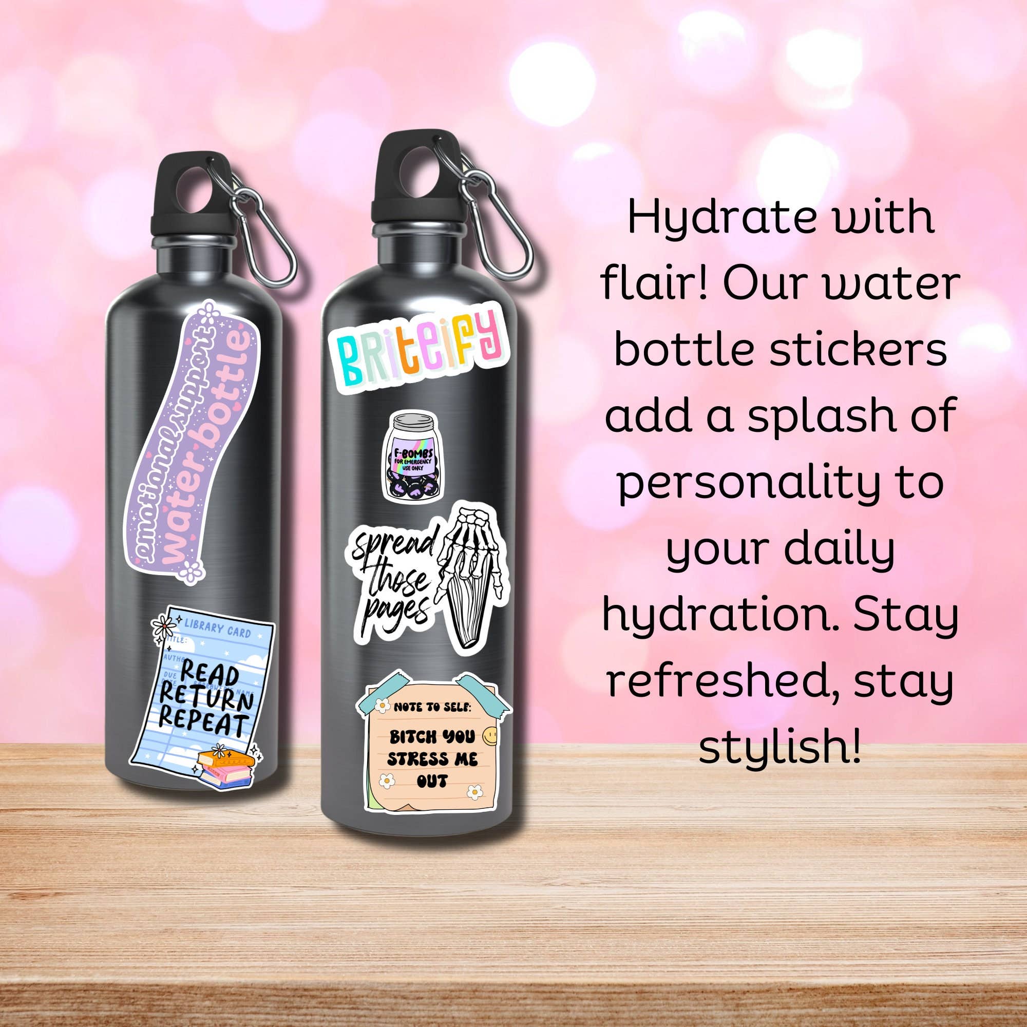 Nostalgic Scholastic Book Fair Stickers for Kindles