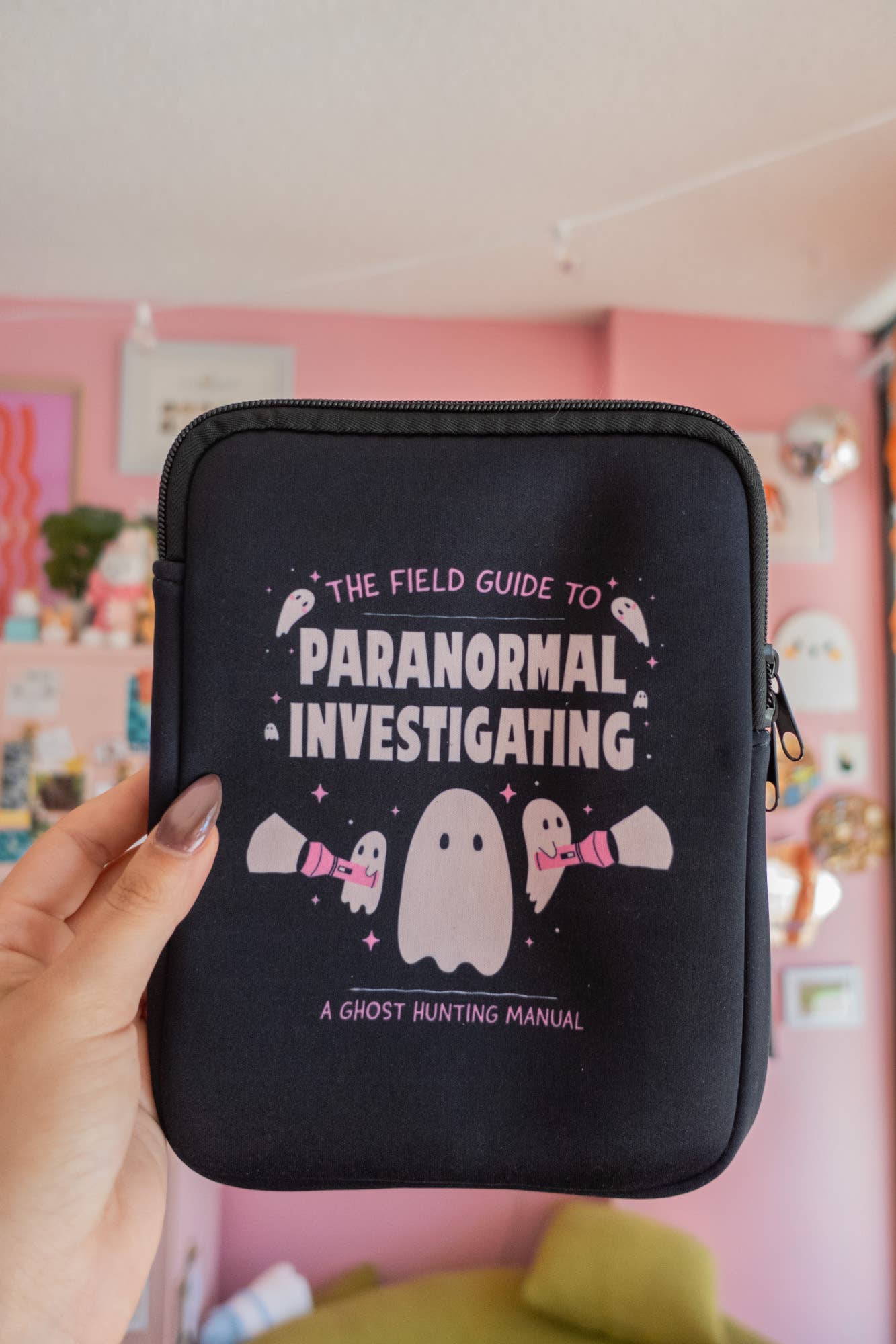 Paranormal Investigating Kindle & E-reader Zipper Sleeve