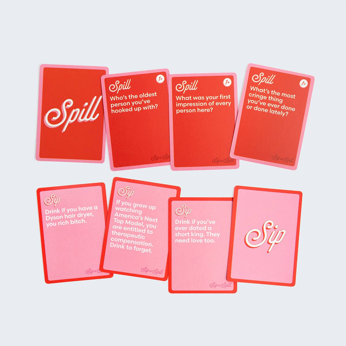 Sip or Spill — The Girl's Night Drinking Game by Relatable