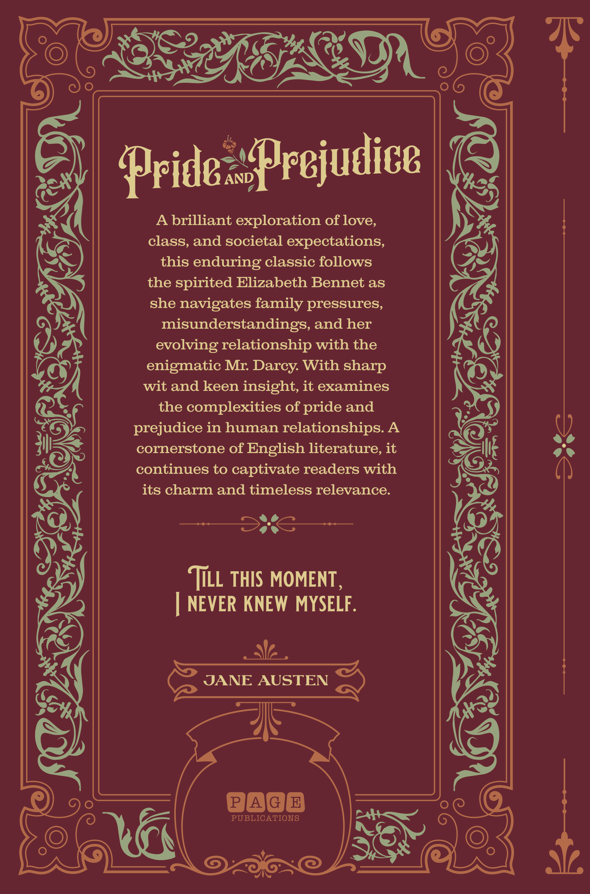 Pride & Prejudice (Deluxe Hardcover)