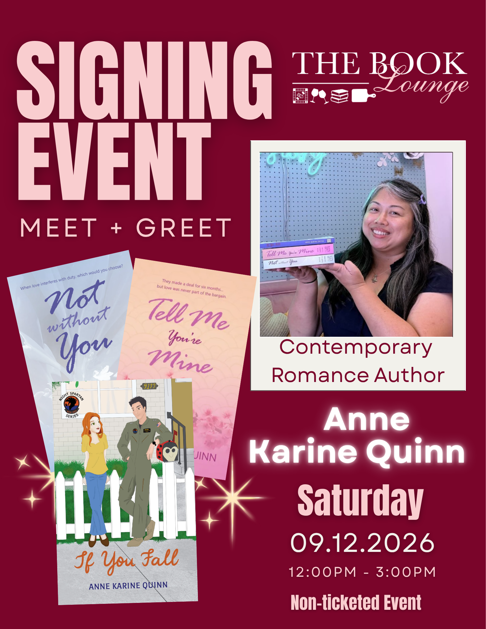 Anne Karine Quinn: Author Signing!