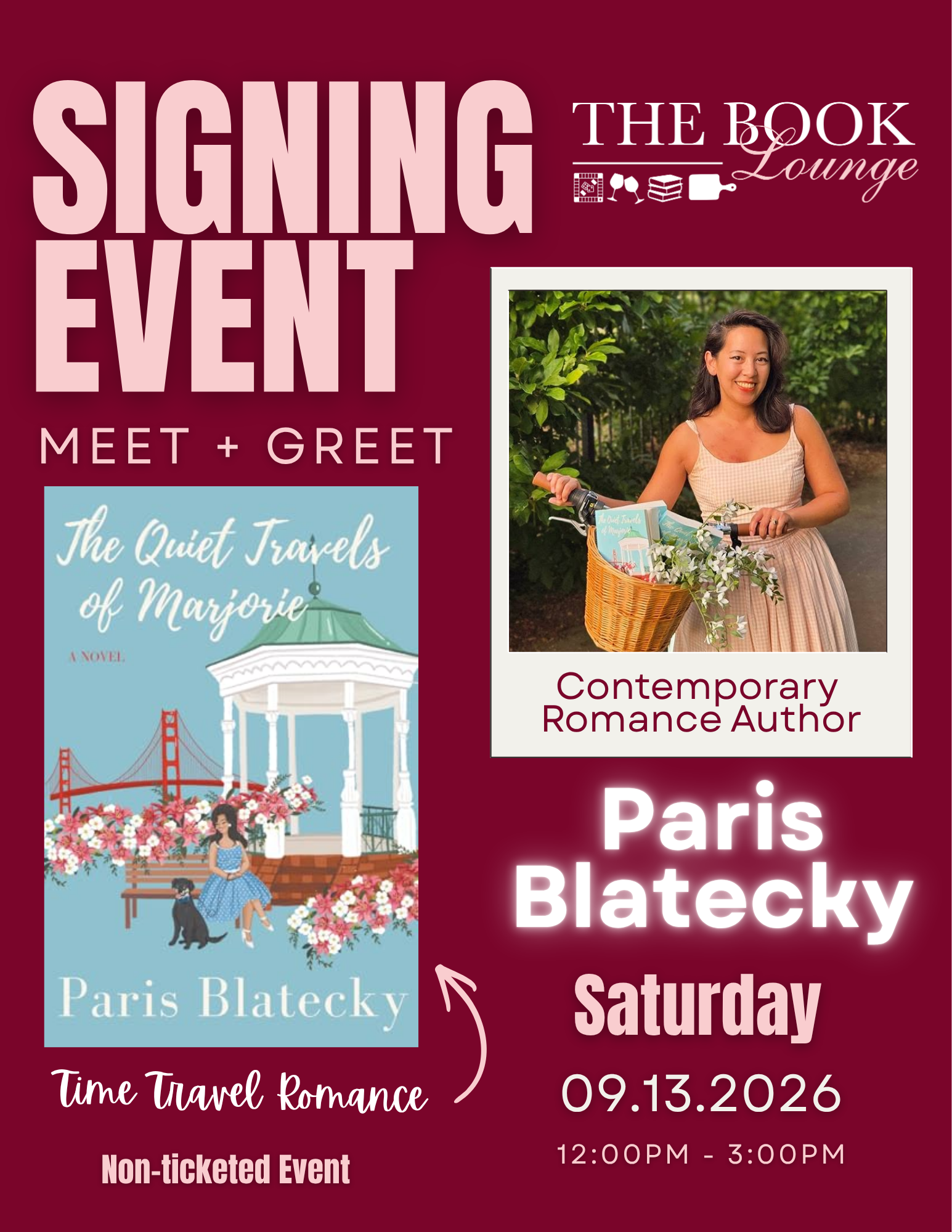 Paris Blatecky: Author Signing!