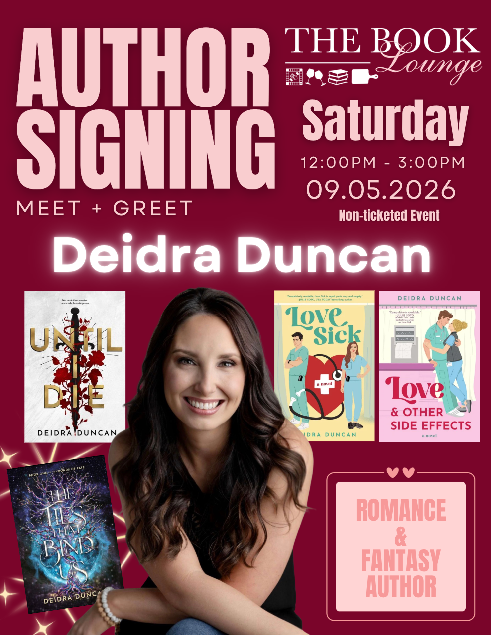 Deidra Duncan: Author Signing!