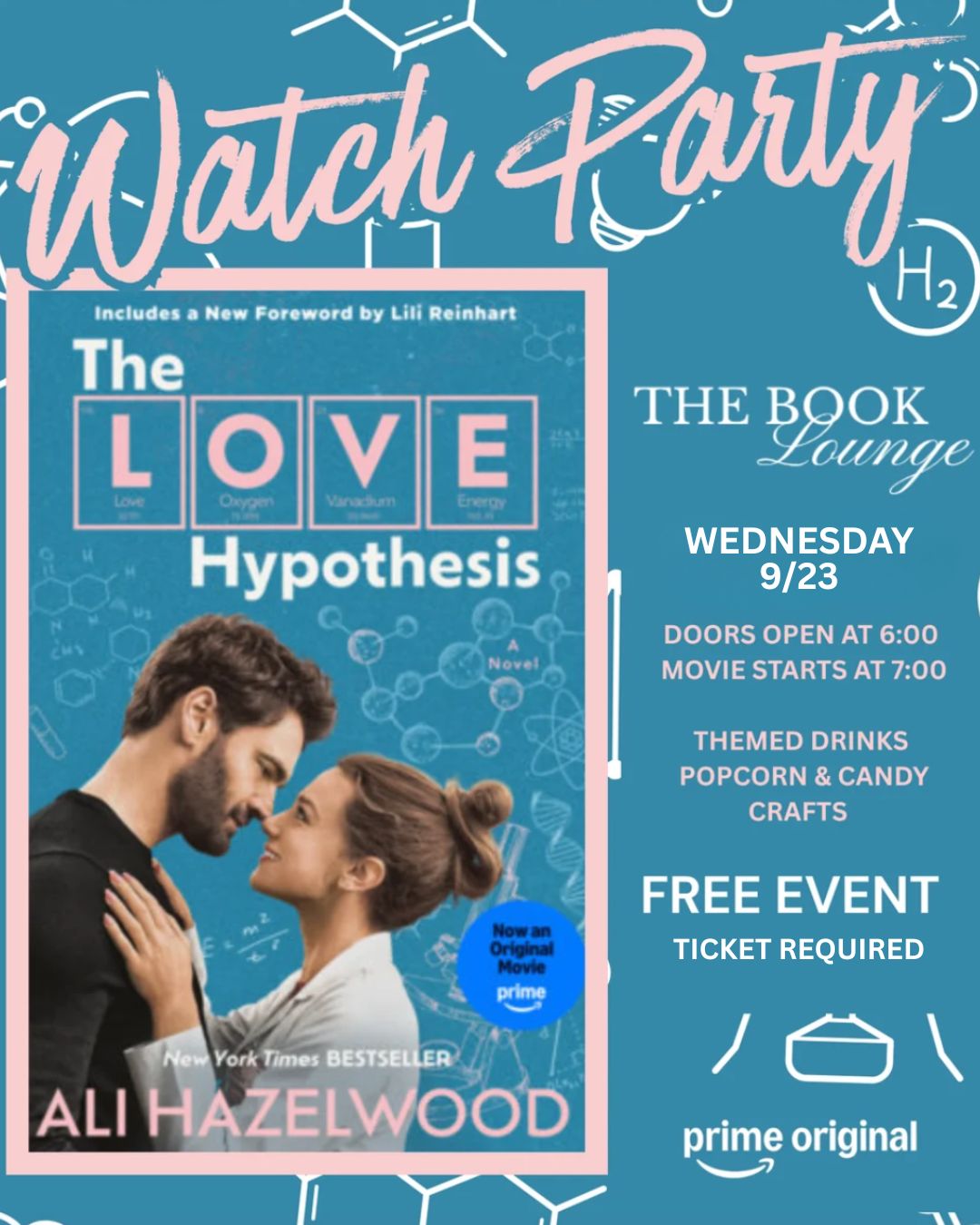 The Love Hypothesis Watch Party!
