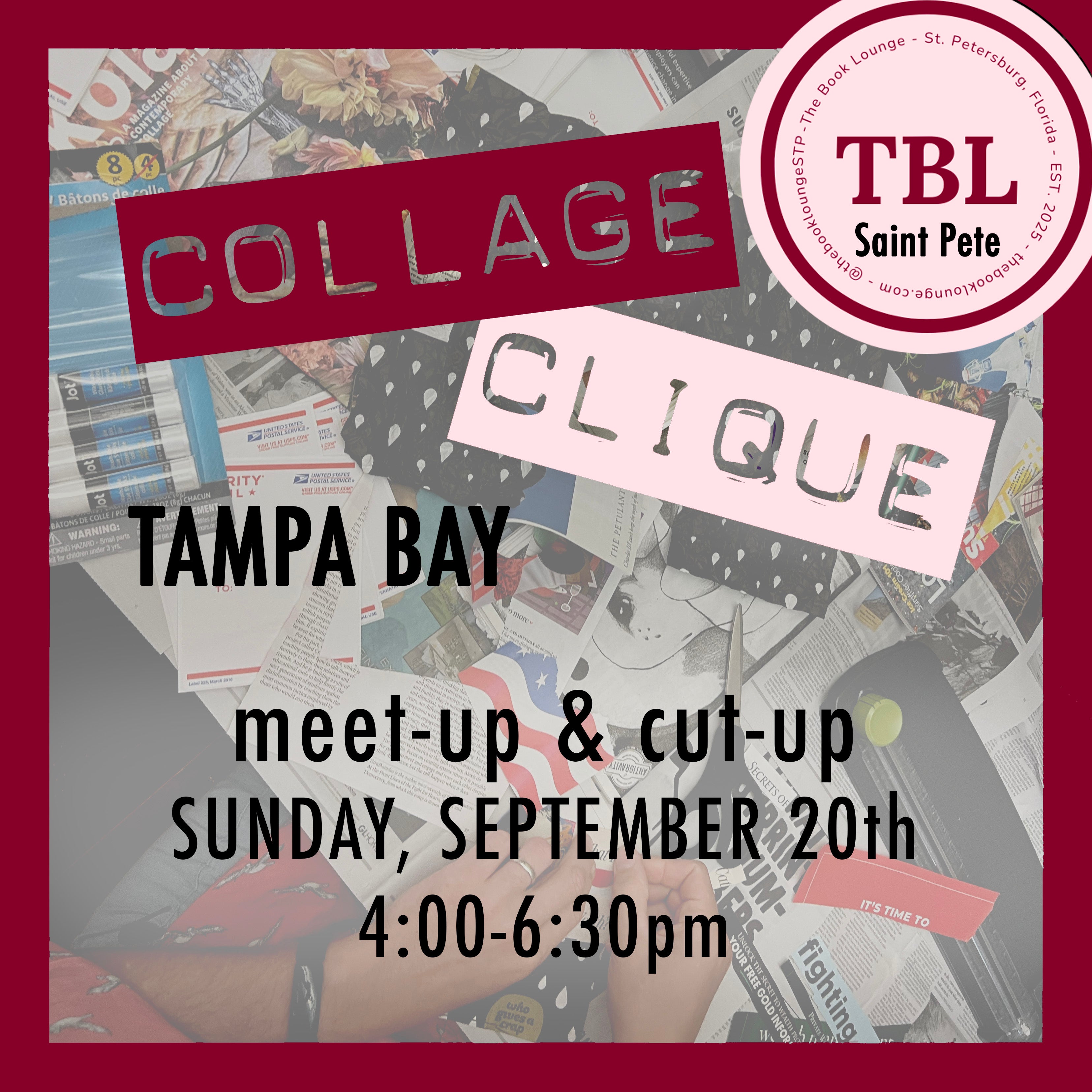 Collage Clique: Meet Up + Cut Up