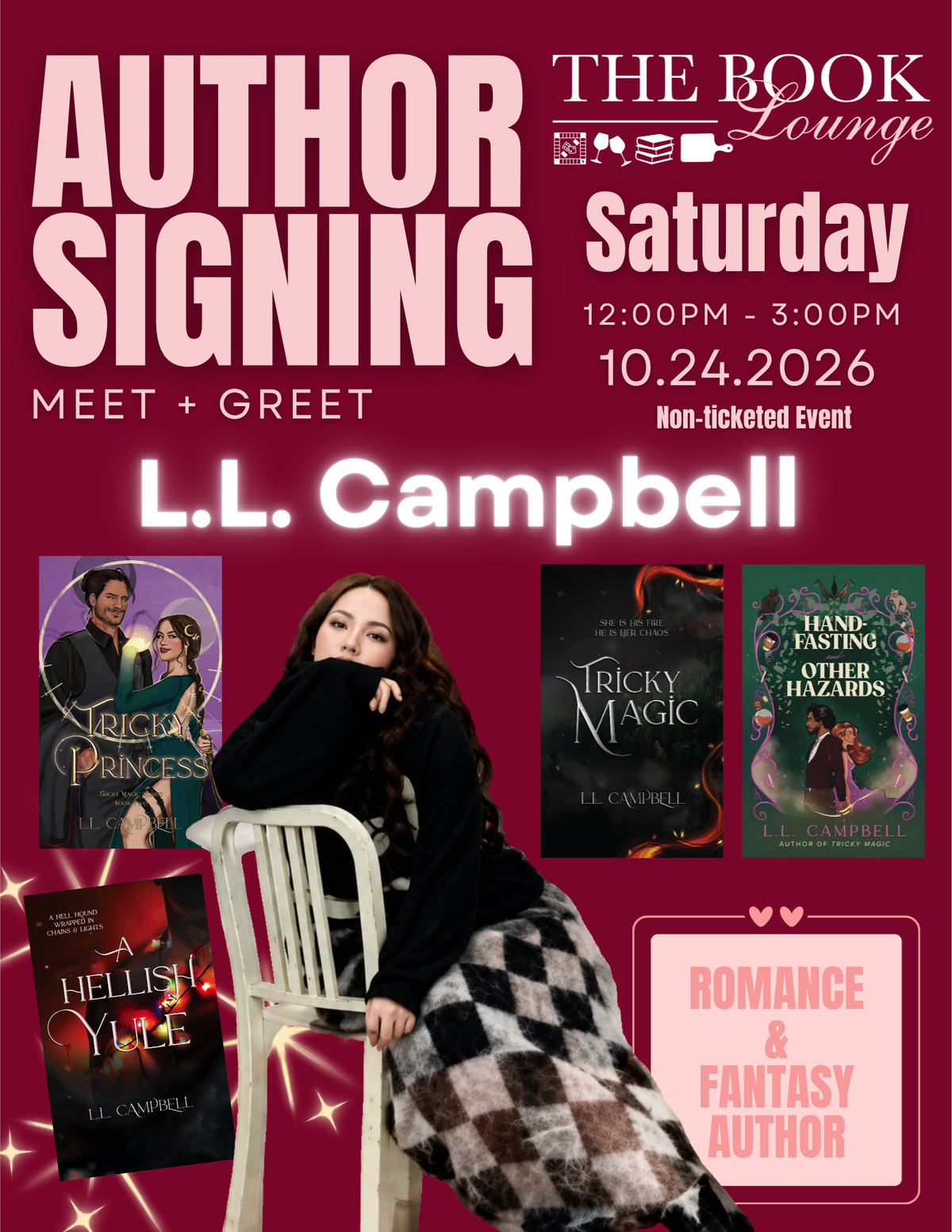 L.L Campbell: Author Signing!