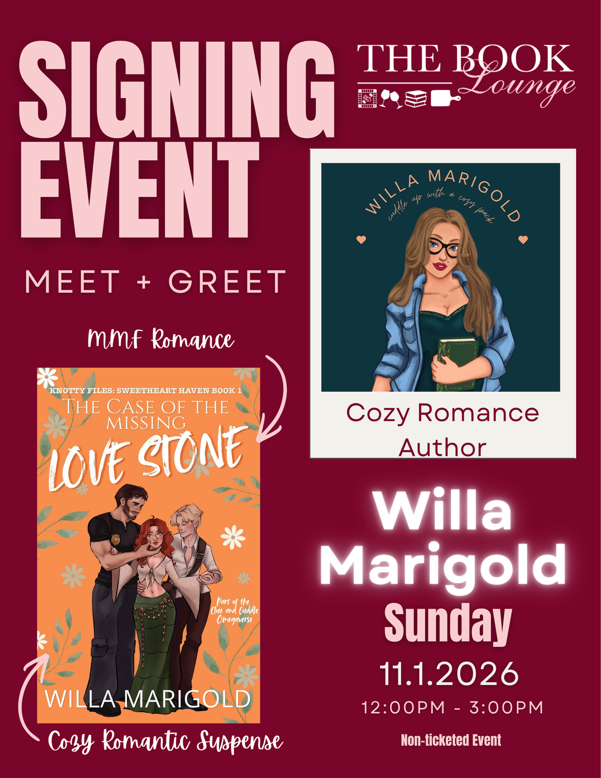 Willa Marigold: Author Signing!