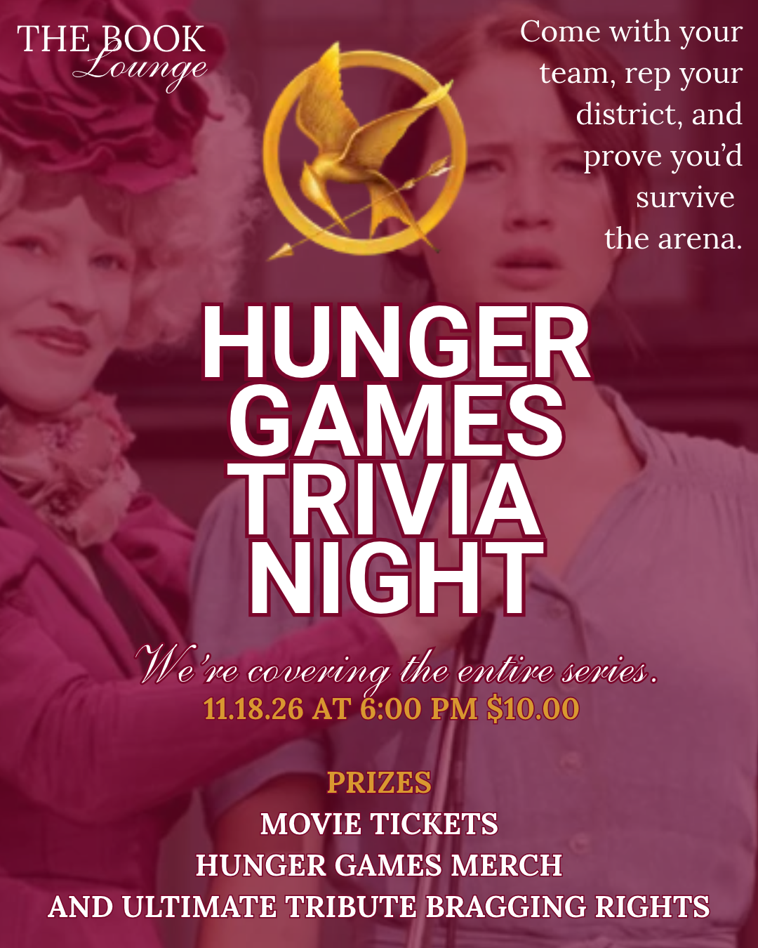 HUNGER GAMES TRIVIA NIGHT
