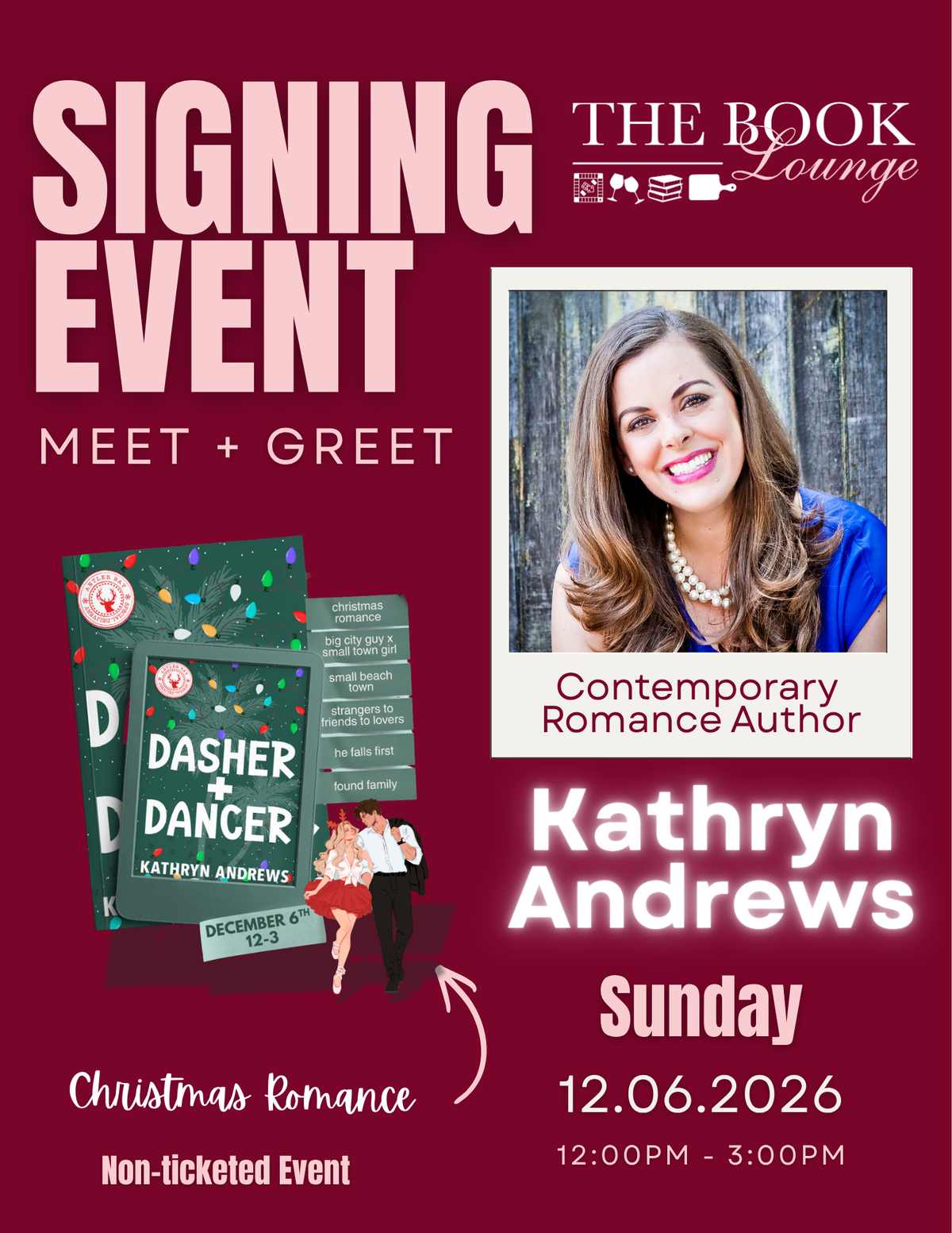 Kathryn Andrews: Author Signing!
