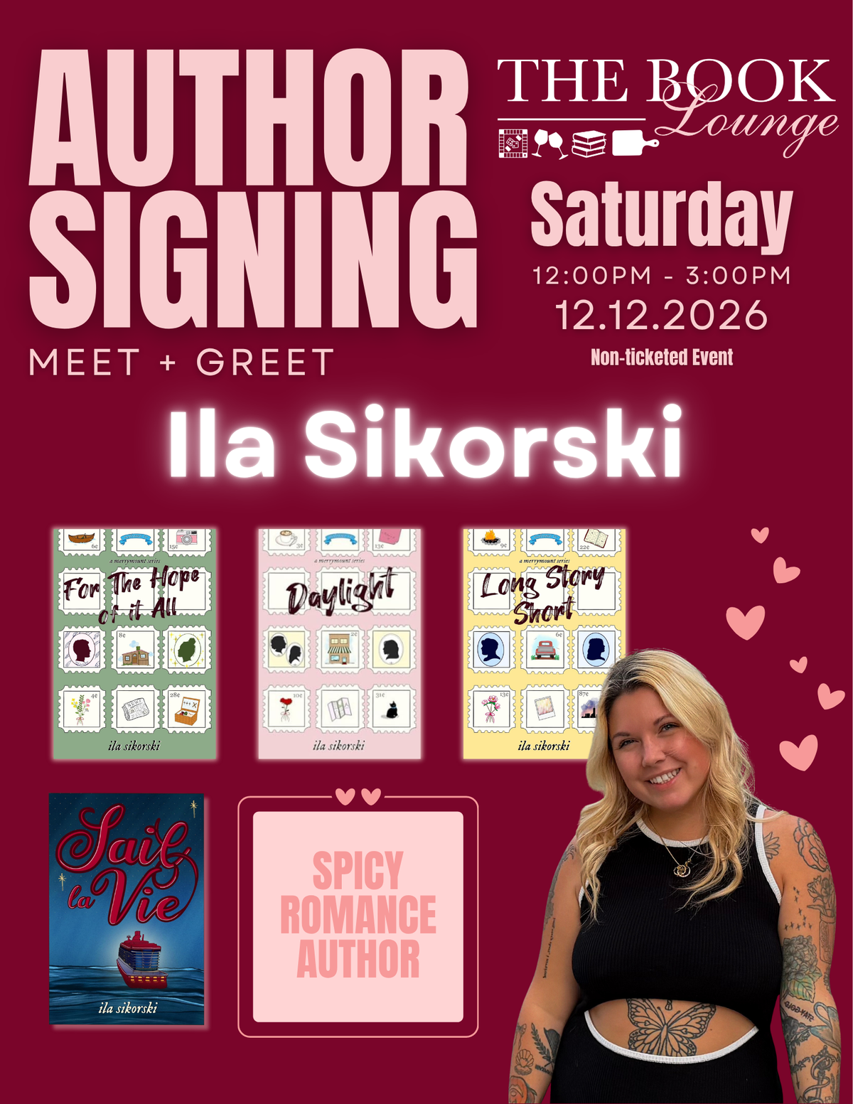 Ila Sikorski: Author Signing!