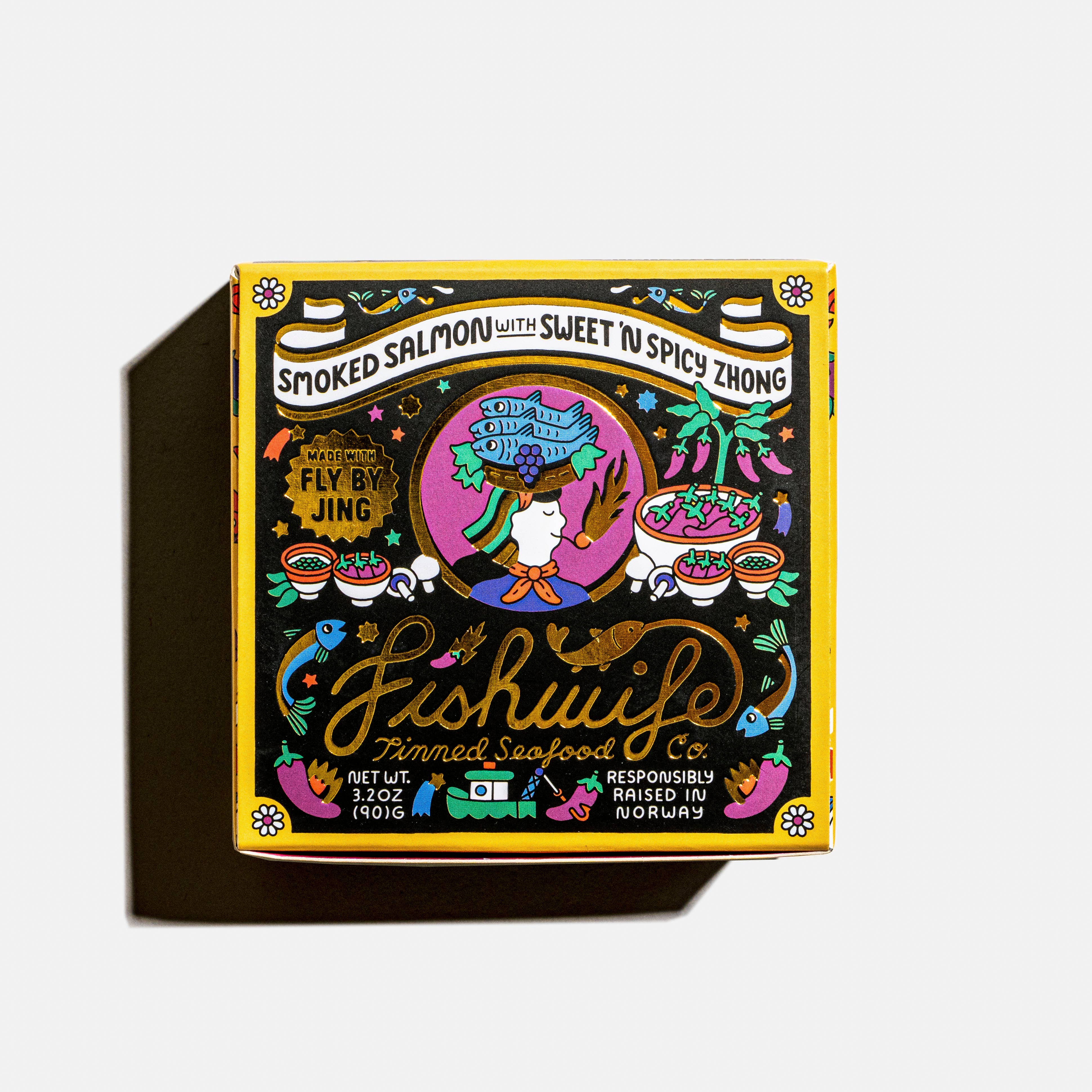 Smoked Salmon with Sweet & Spicy Zhong (6-pack)