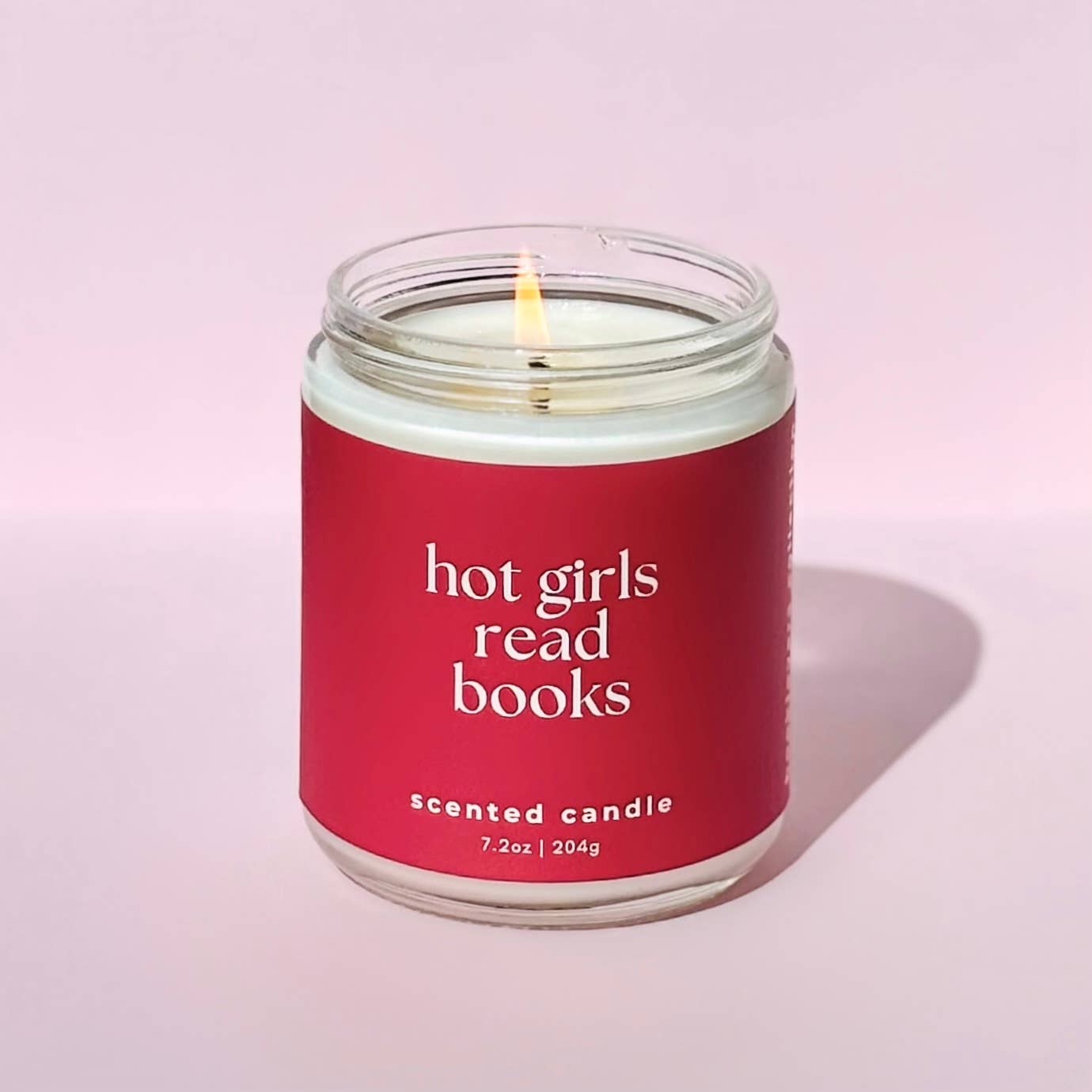Hot Girls Read Books Candle | Fall Bookish Candle