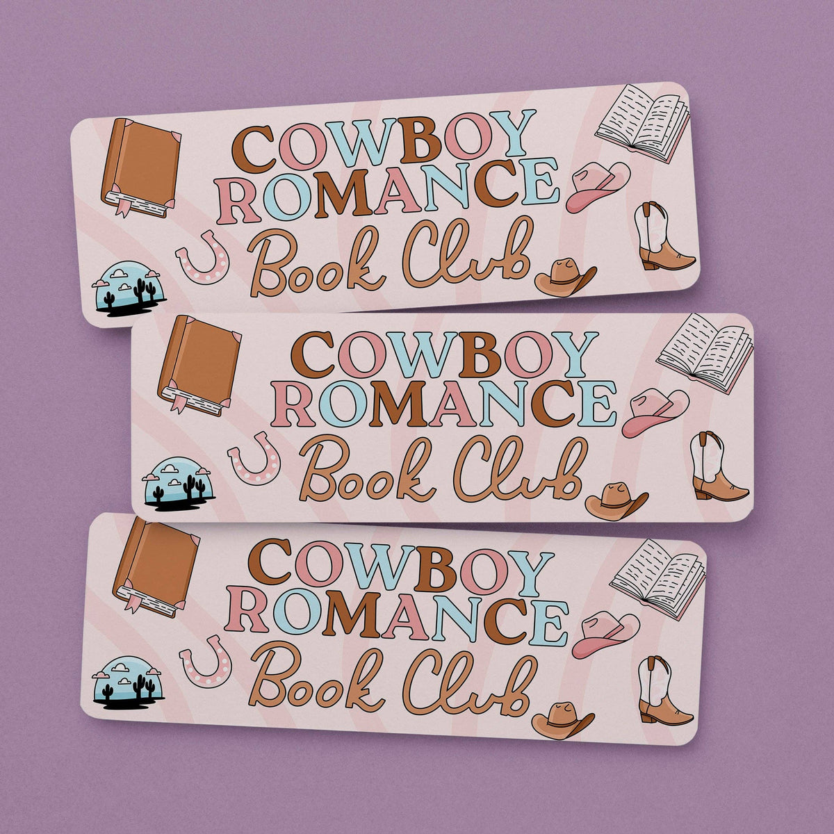 Bookmark Cowboy Romance Book Club