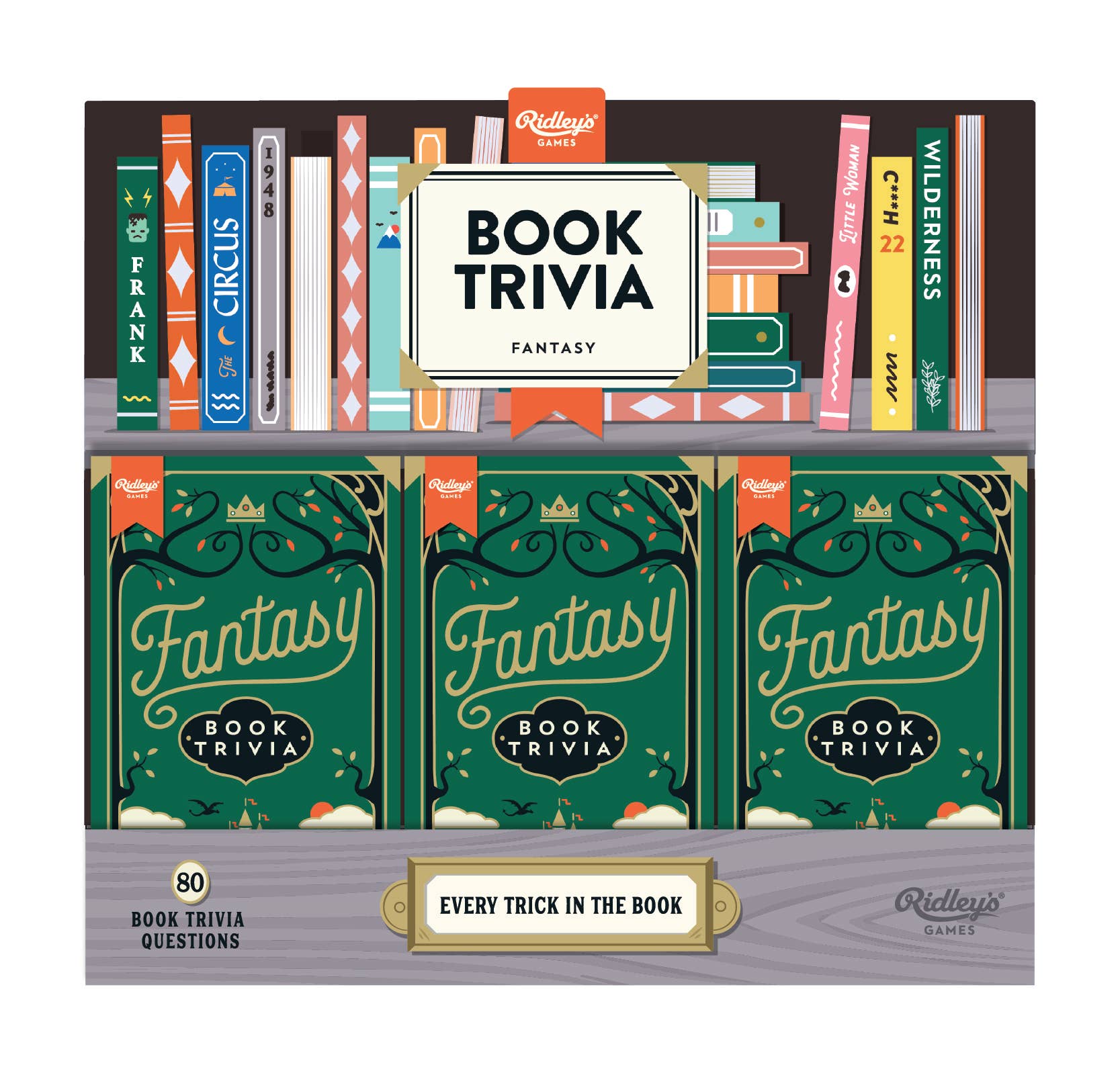 Trivia Tiny Book Cdu of 18 (Fantasy)