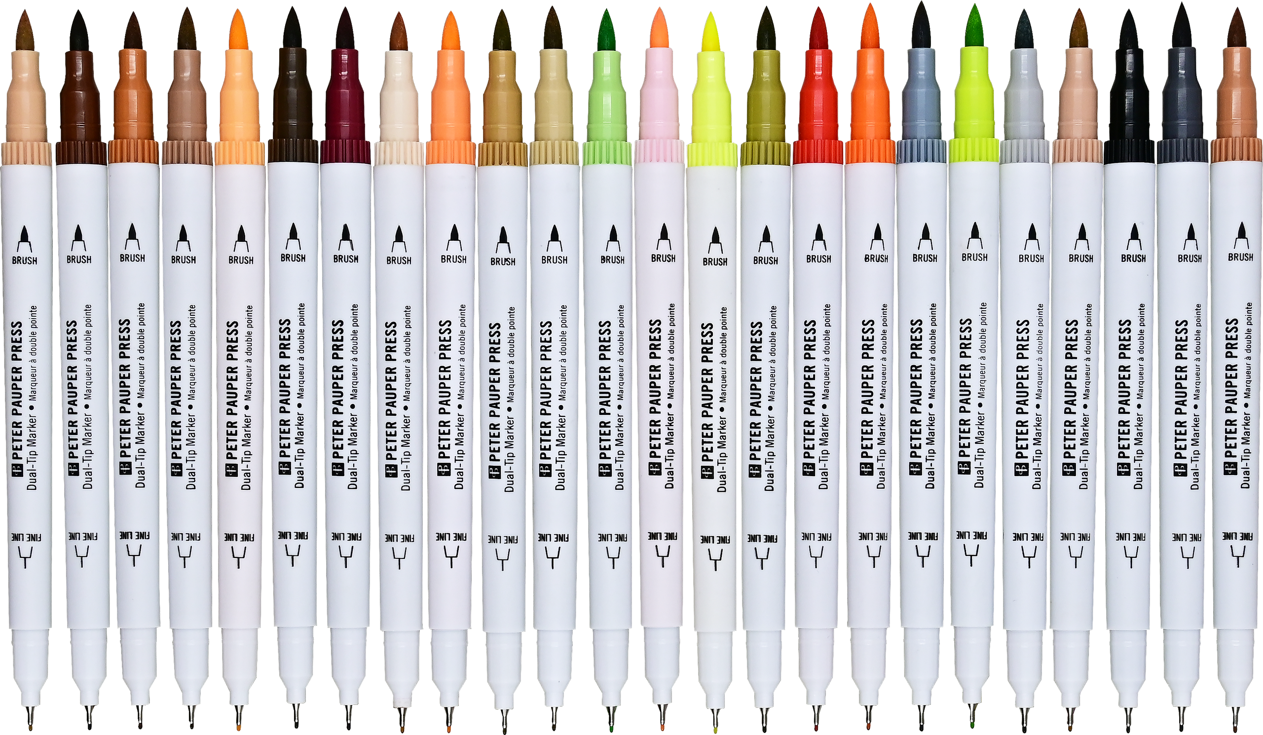 Studio Series Skin Tone Dual-Tip Markers - 24 Colors