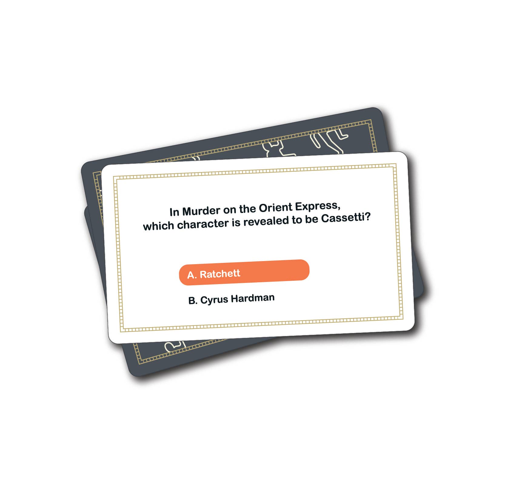 Trivia Tiny Book Cdu of 18 (Crime)